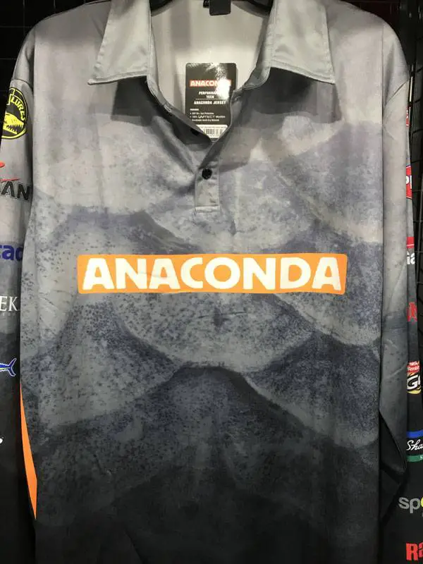 Anaconda fishing shirt