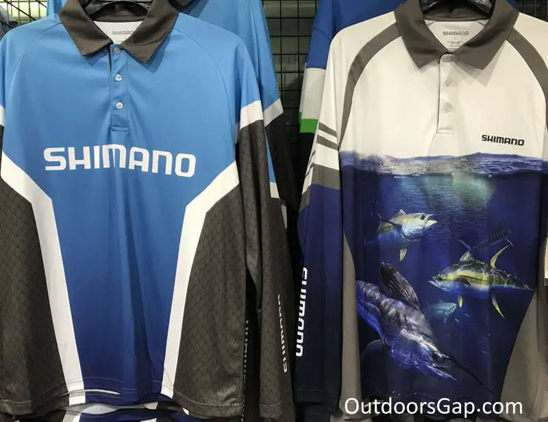 Shimano fishing shirts